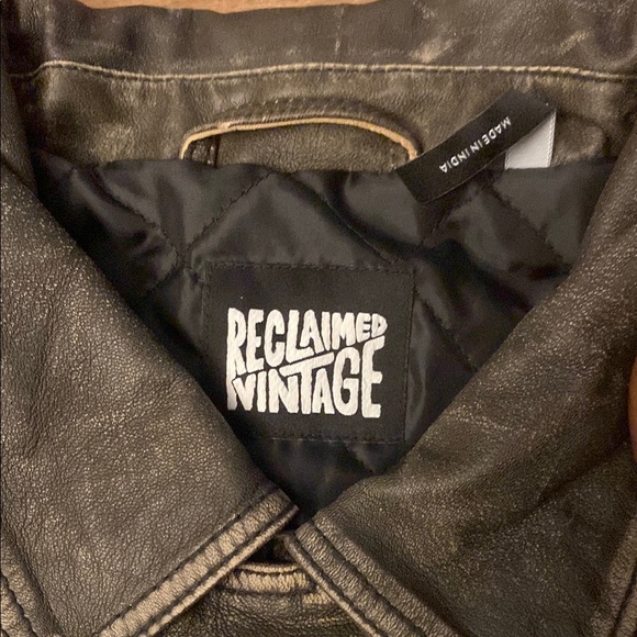 Men's Brown Leather Jacket - Picture 2 of 7